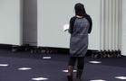 Monika Weiss
Sustenazo (Lament V)
2014
30 min. silent performance and sound composition
with participation of GSD students
200 sheets of paper with printed texts.
Photography Krzysztof Wodiczko